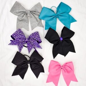 6 Pack Cheer Bows